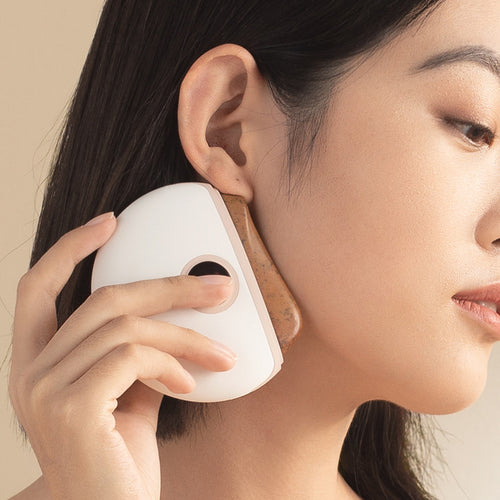 Bianstone Electric Gua Sha Face Lifting Puffiness Eliminating Device Face Neck Shaping