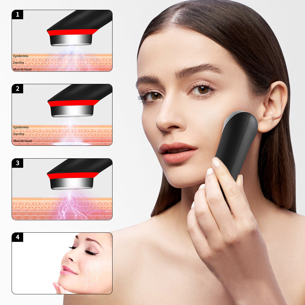 7 Color Light Vibration Face Massager